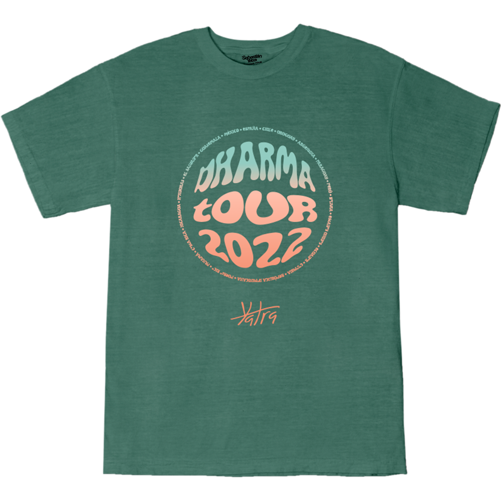 Dharma Tour Tee Front