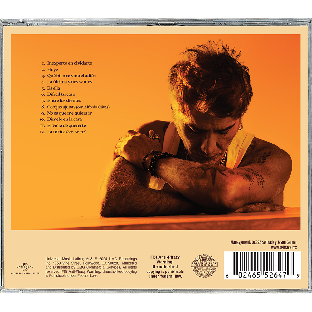 Te Llevo En La Sangre CD back