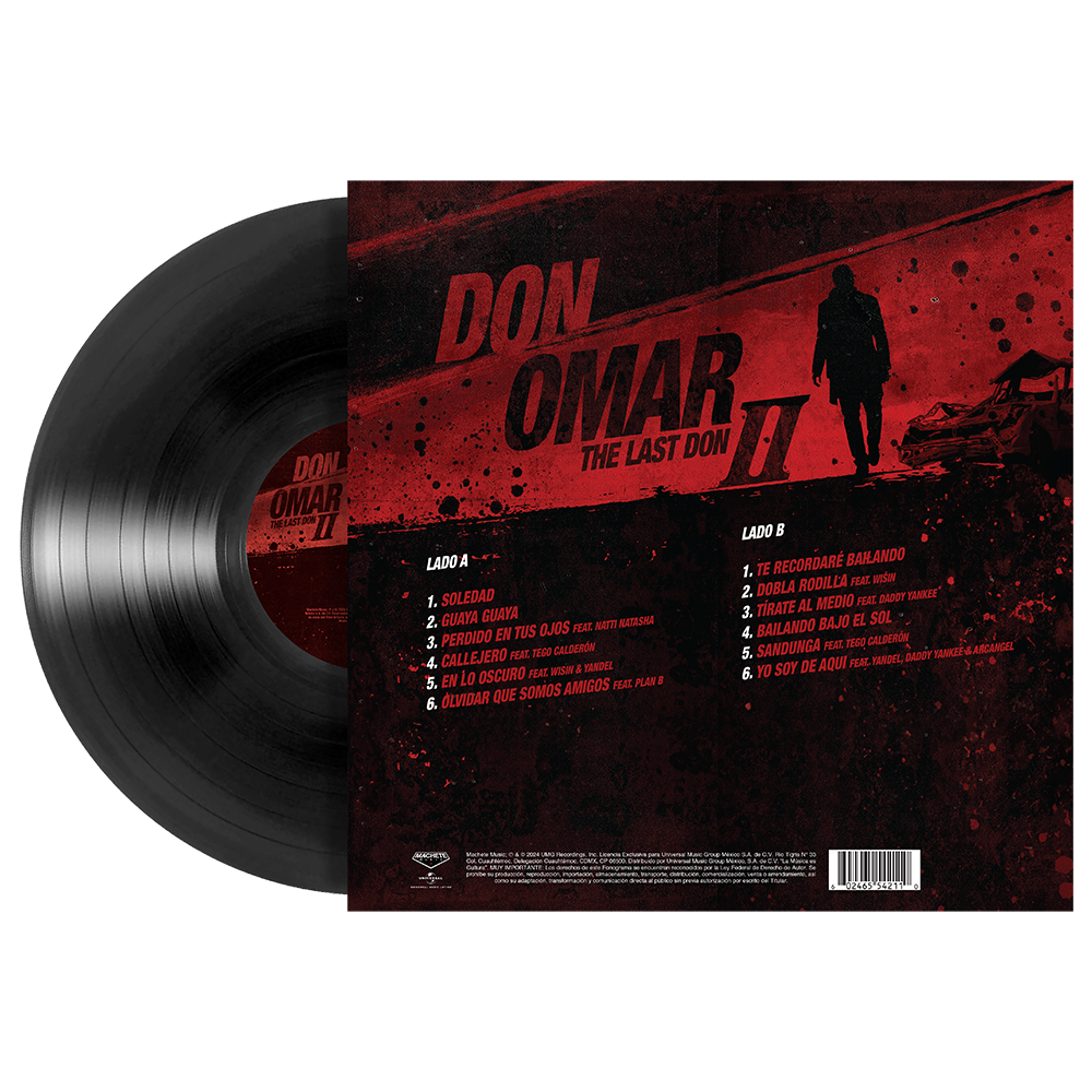 The Last Don II 1LP Vinyl Back