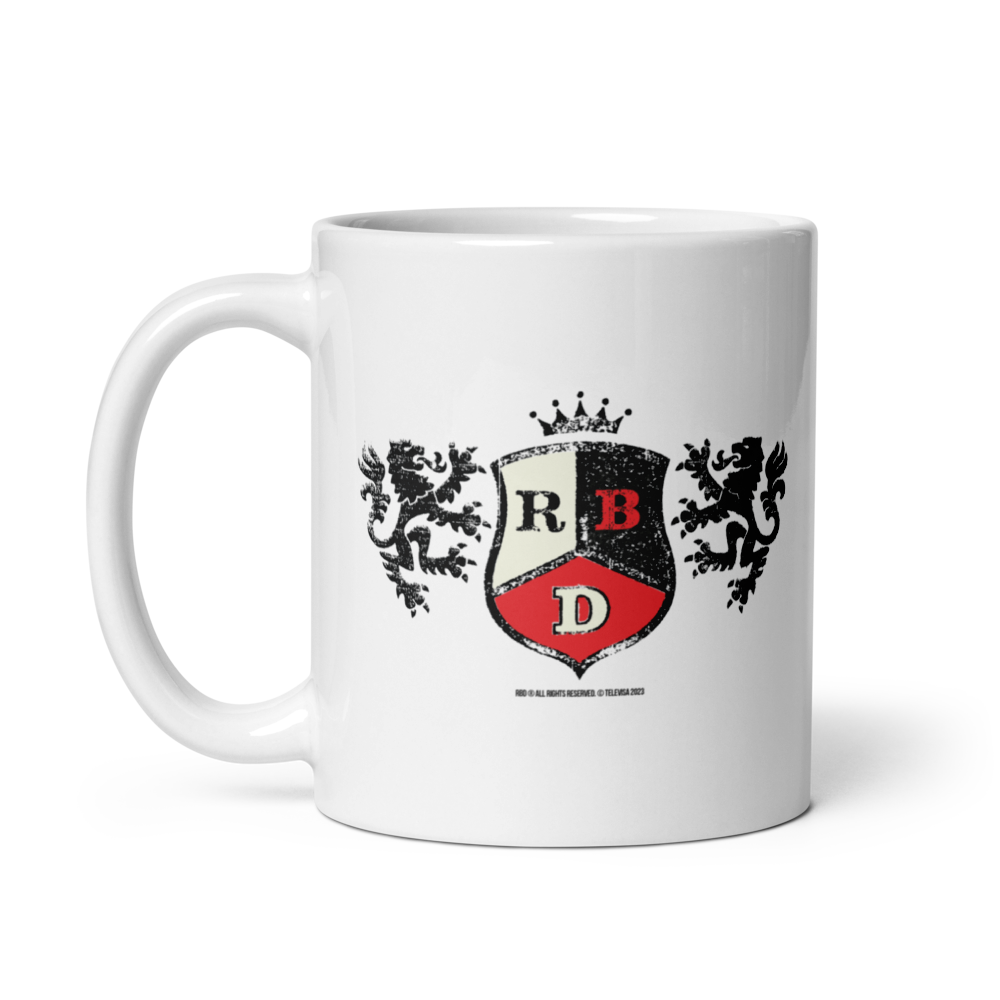 RBD White Emblem Mug left