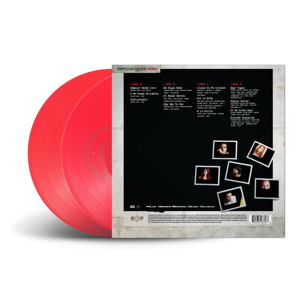 Empezar Desde Cero 2LP Back