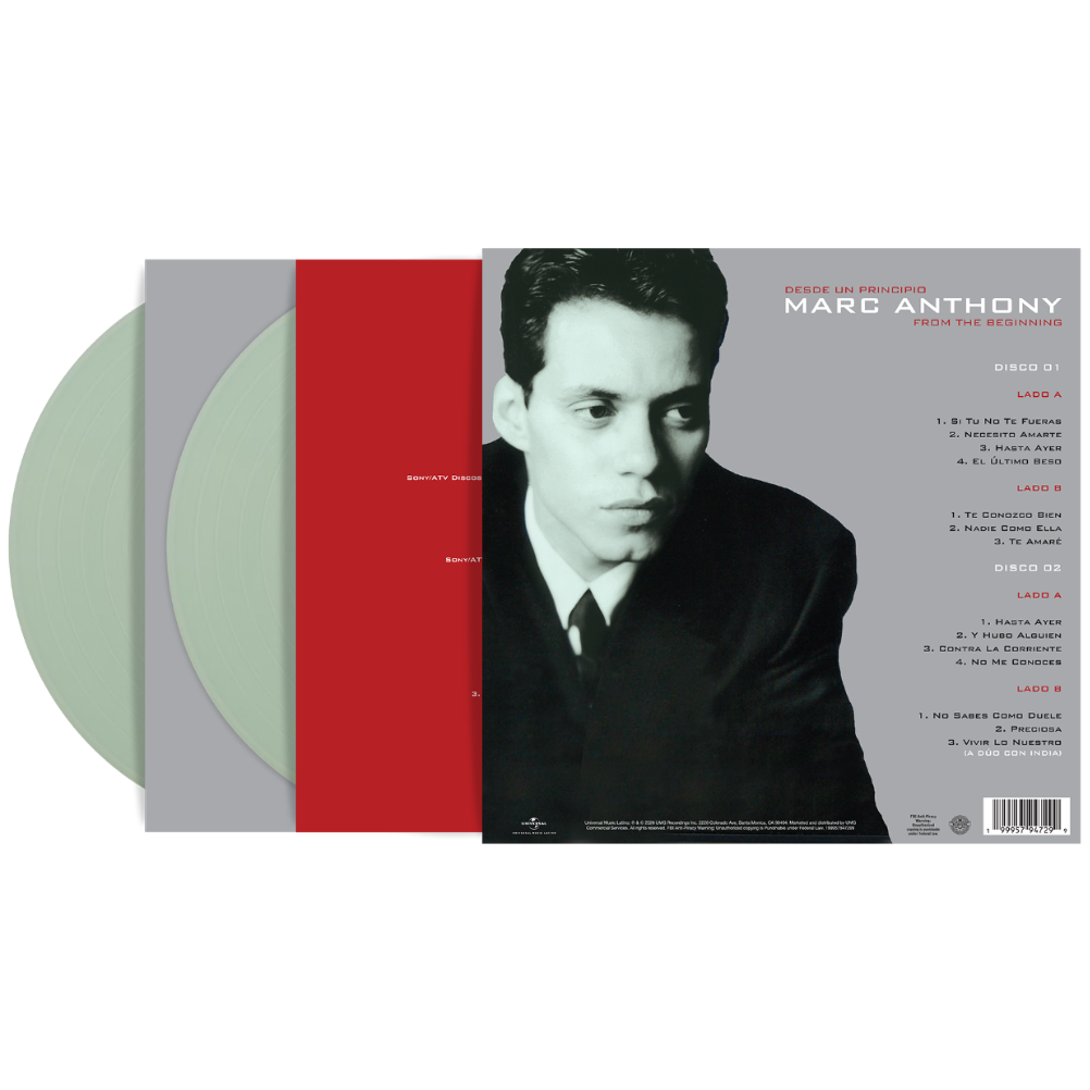 Desde Un Principio / From The Beginning 2LP Vinyl back
