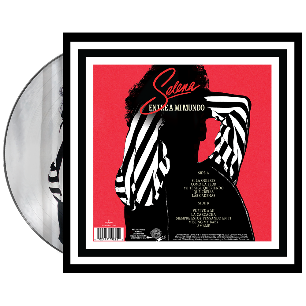 Selena - Entre A Mi Mundo - Remastered Picture Disc LP Vinyl (D2C Exclusive)