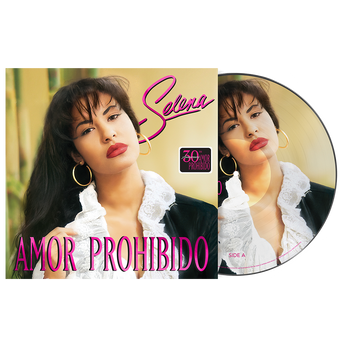 Amor Prohibido Picture Disc Vinyl - 30th Anniversary Edition Front