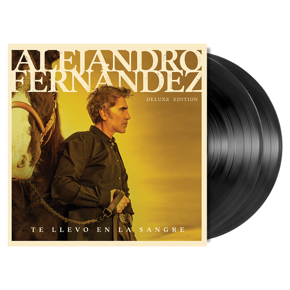 Te Llevo En La Sangre (Deluxe Edition) 2LP Black Disc Front