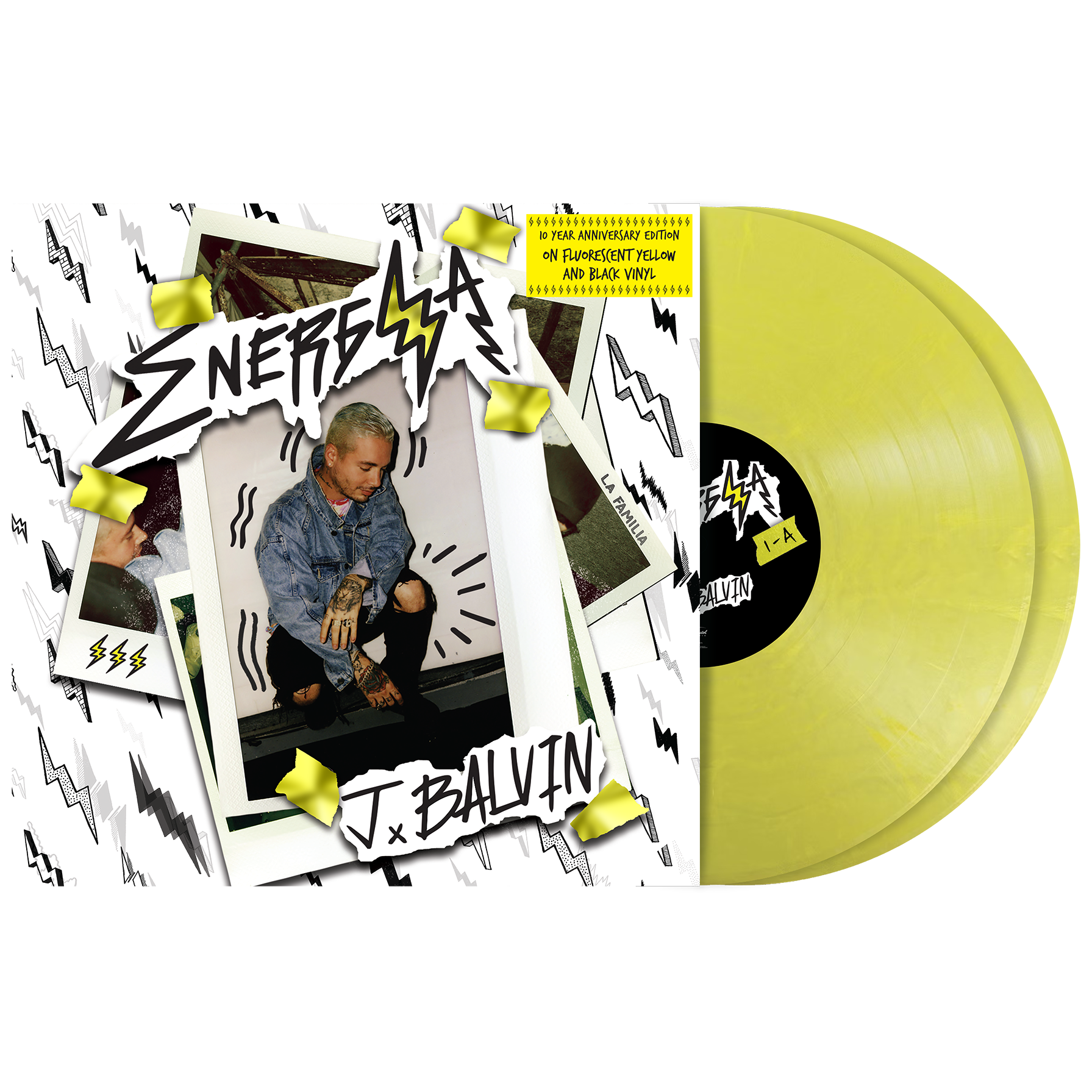 Energia 10 Year Anniversary 2LP Vinyl front