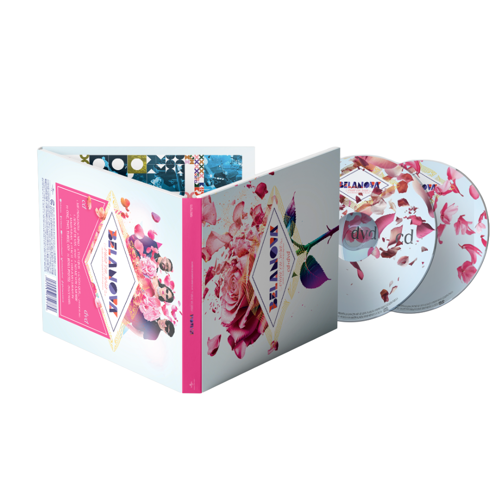 Vida En Rosa Tour CD + DVD back
