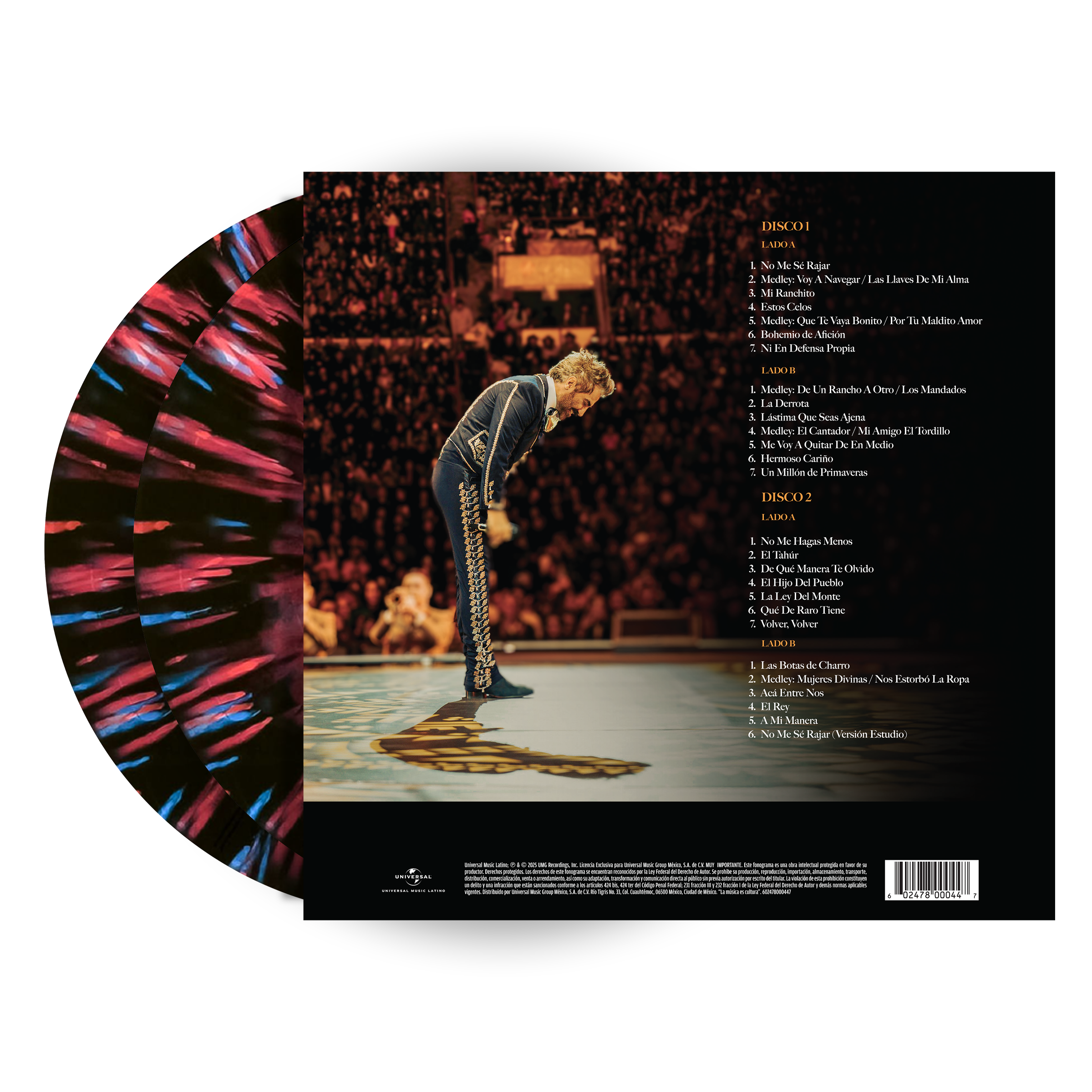 Alejandro Fernández - De Rey a Rey (En Vivo Desde La Monumental Plaza De Toros Mexico 2024) 2LP