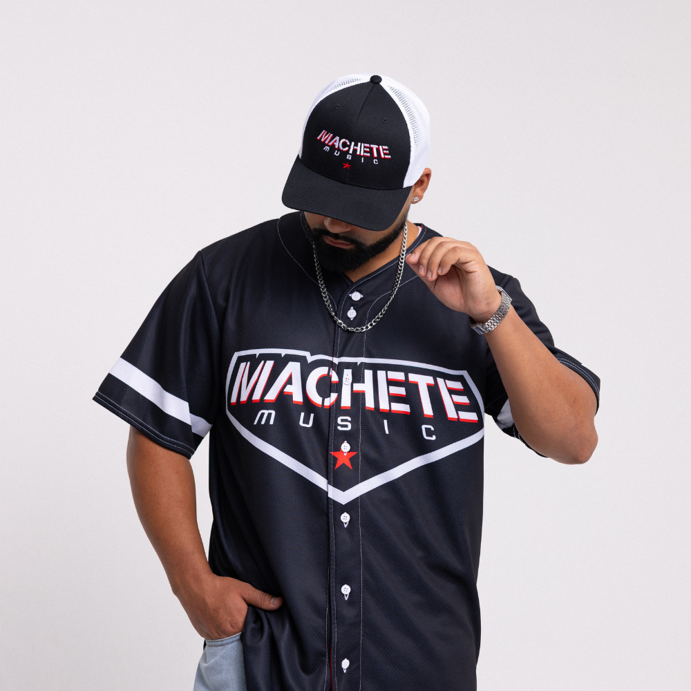  Machete Black/White Trucker Hat model preview