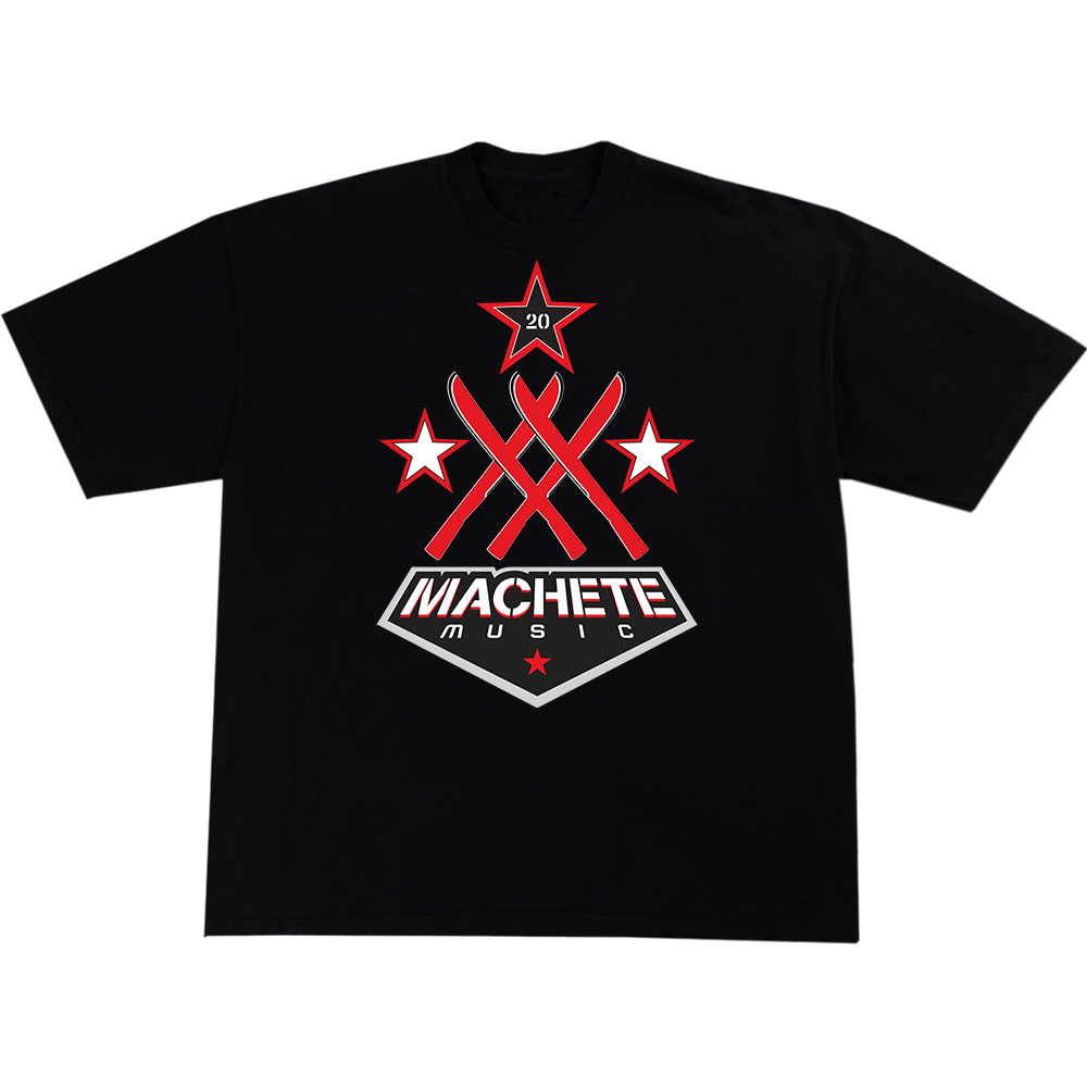 Machete 20th Anniversary Black Tee Back