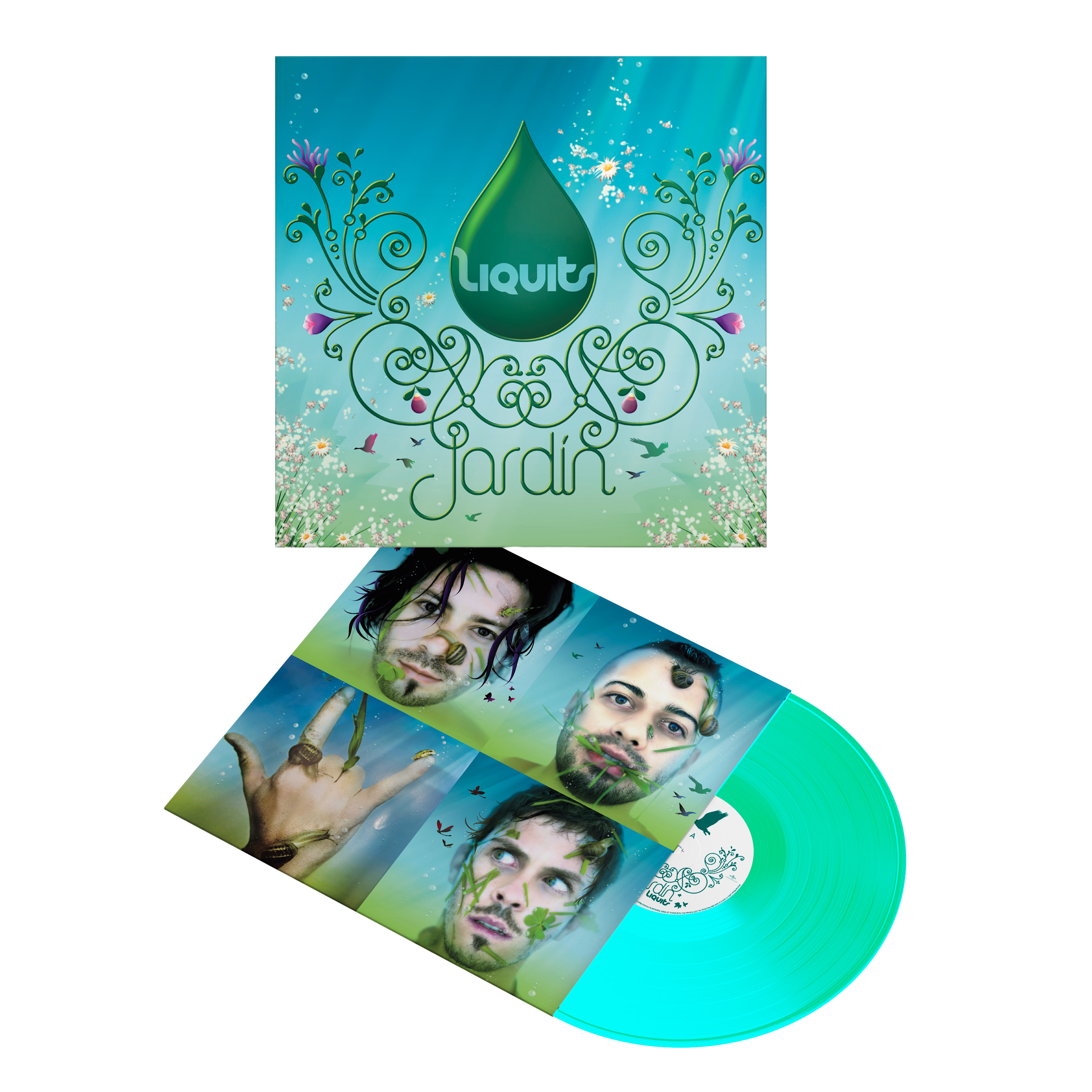 Jardin LP Vinyl back