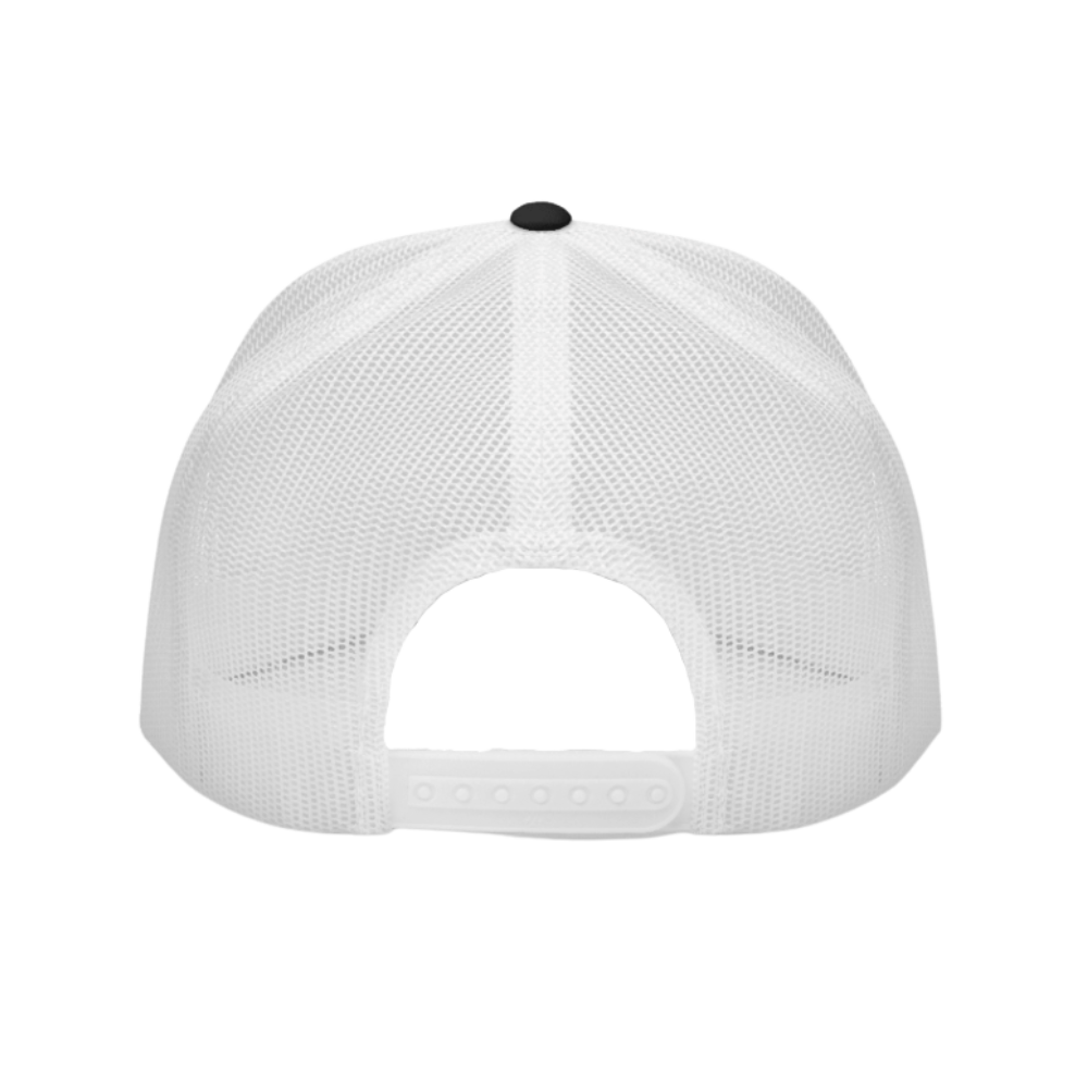 Machete Black/White Trucker Hat Back