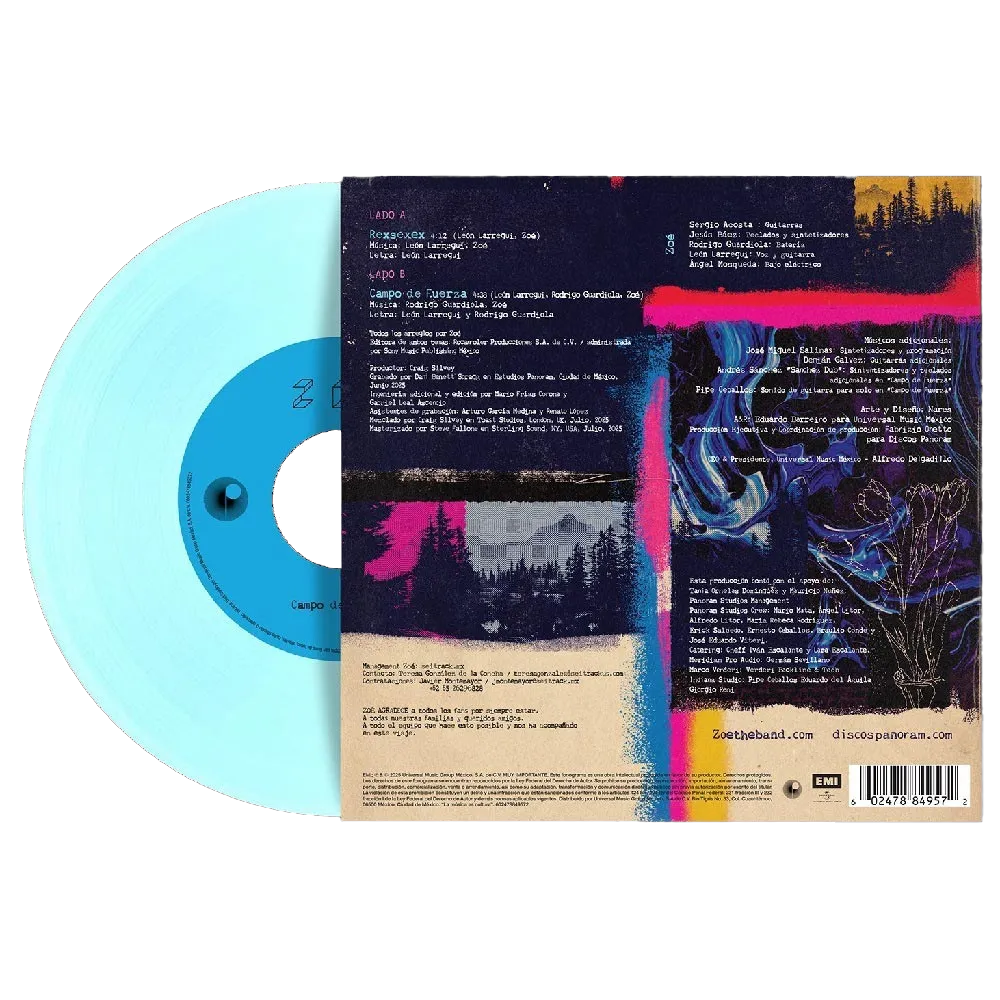 REXSEXEX 7" Vinyl back