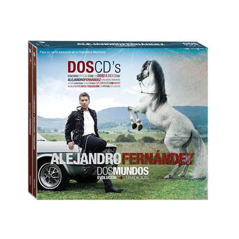 Alejandro Fernandez - Dos Mundos CD Front