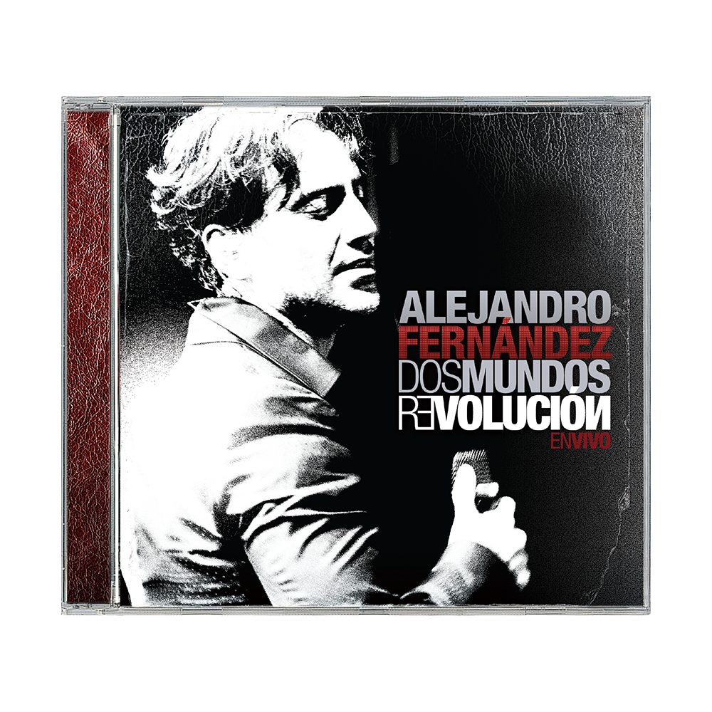Alejandro Fernandez - Dos Mundos Revolución: En Vivo CD Front