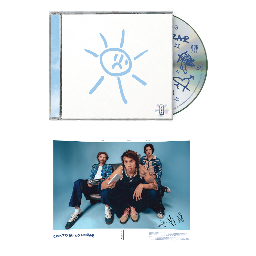 Canto Pa No Llorar CD Signed poster