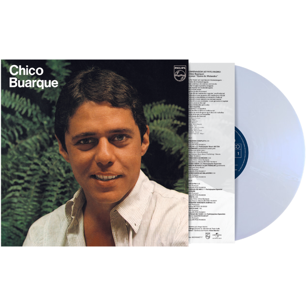 Chico Buarque (1978) 1LP Iridescent White Vinyl front