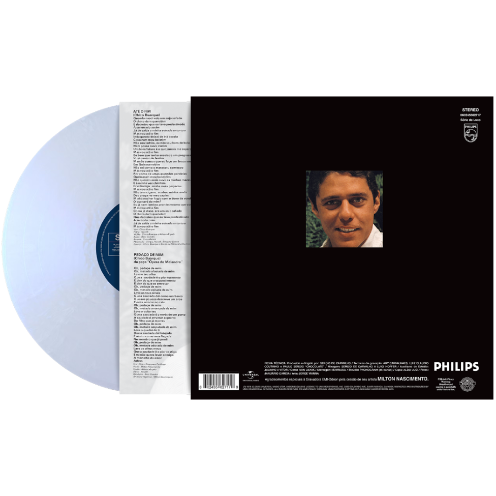Chico Buarque (1978) 1LP Iridescent White Vinyl back