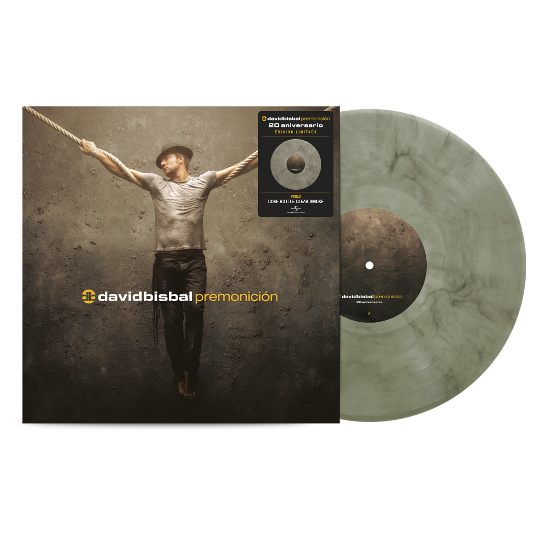 David Bisbal - Premonición (20º Aniversario) 1LP Color Vinyl