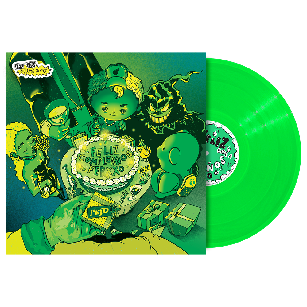 FELIZ CUMPLEAÑOS FERXXO TE PIRATEAMOS EL ALBUM 1LP Vinyl front