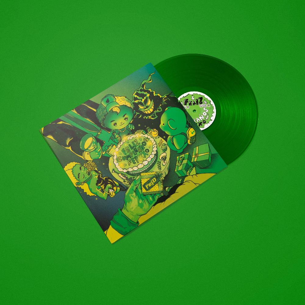 FELIZ CUMPLEAÑOS FERXXO TE PIRATEAMOS EL ALBUM 1LP Vinyl front 2