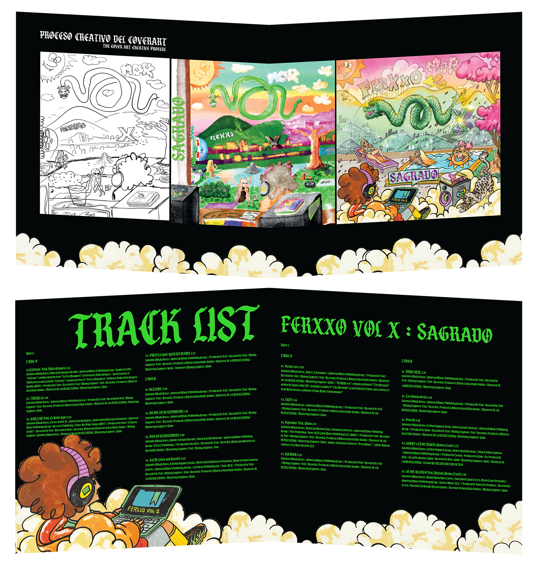 FERXXO VOL X : Sagrado 2LP Vinyl expanded