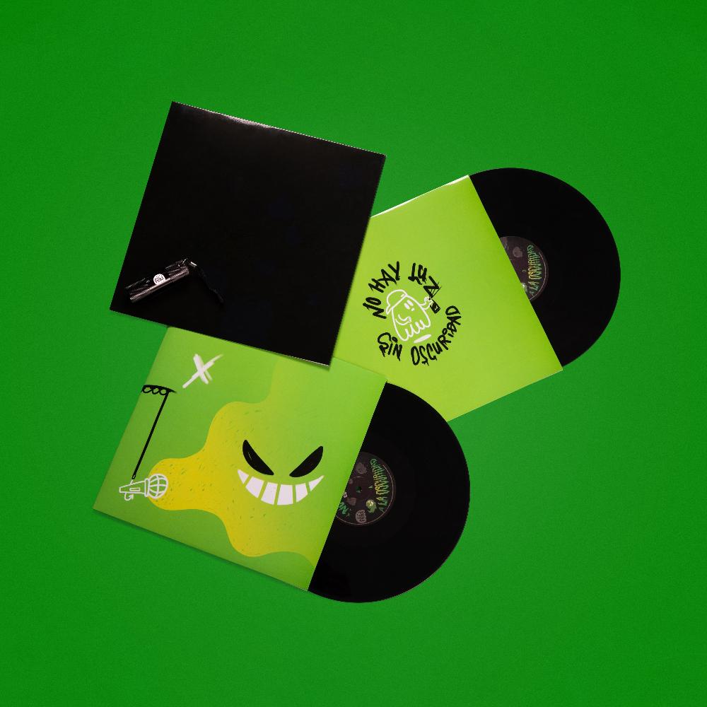 Feid Black Light + MOR, No Le Temas a La Oscuridad 2LP Vinyl expanded