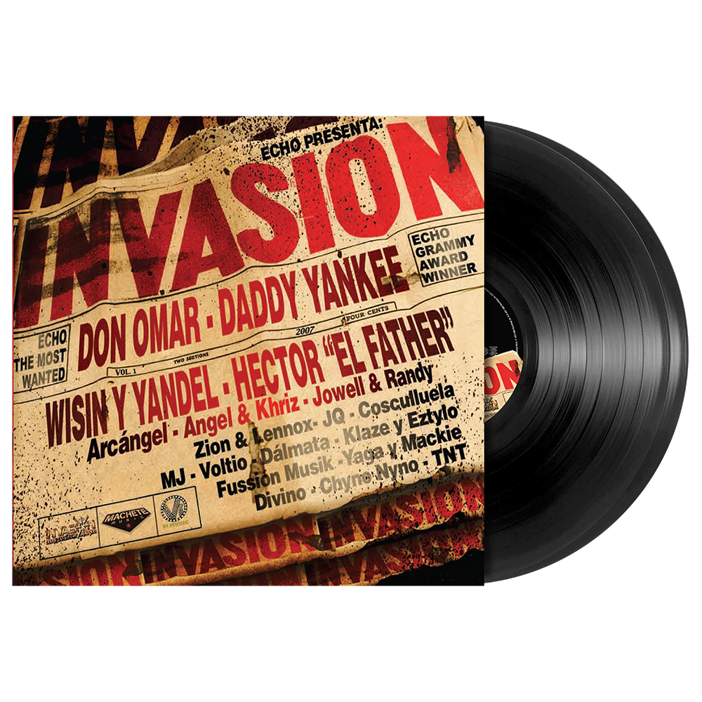 Echo Presenta Invasion 2LP Vinyl Front