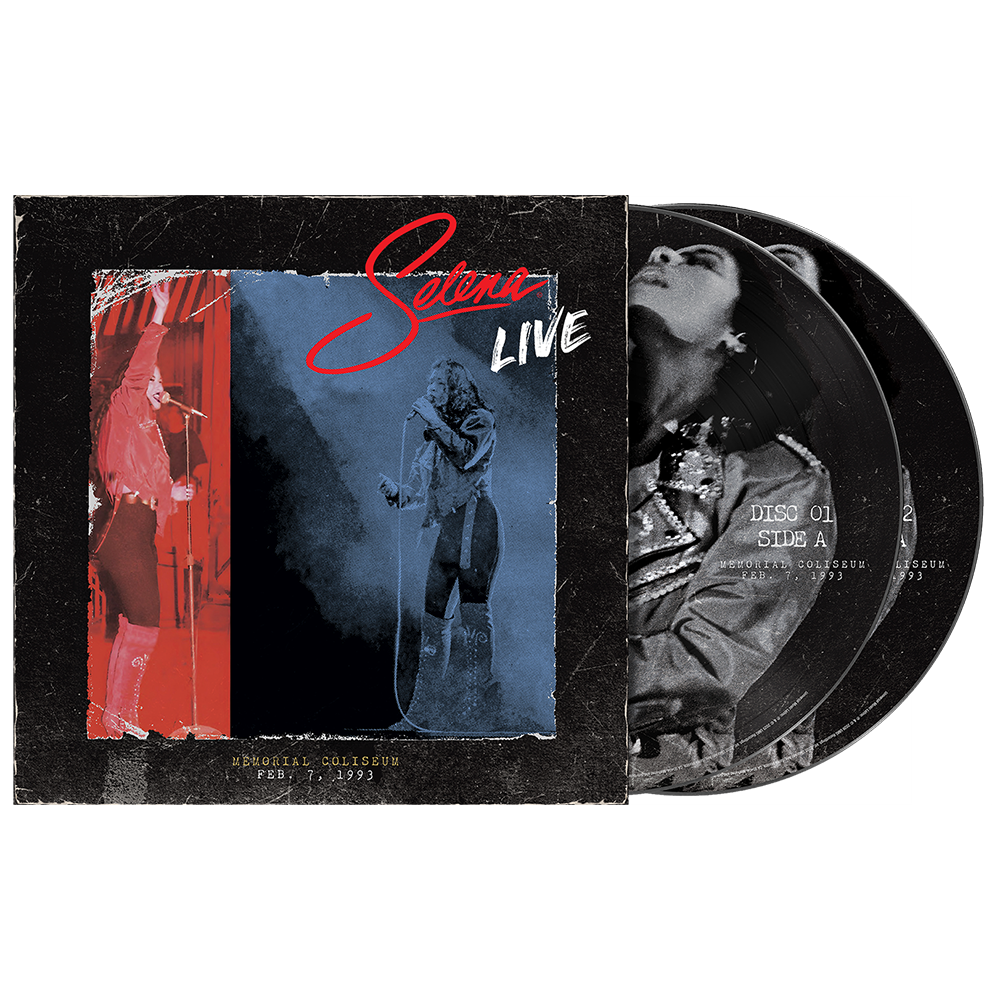 Selena LIVE (Remastered) 2LP Picture Disc Vinyl Front