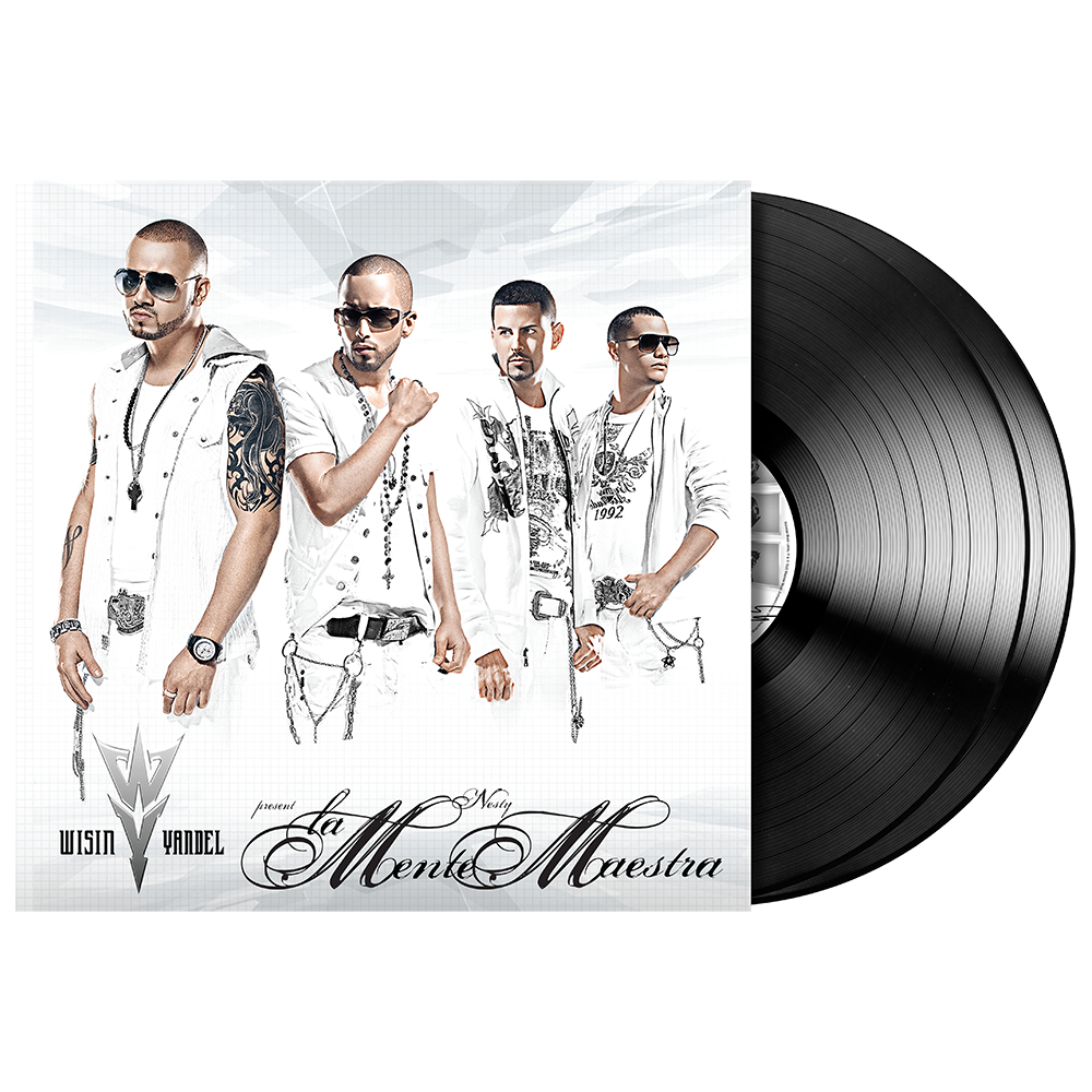 Wisin & Yandel Present Nesty “La Mente Maestra” 2LP Vinyl Front