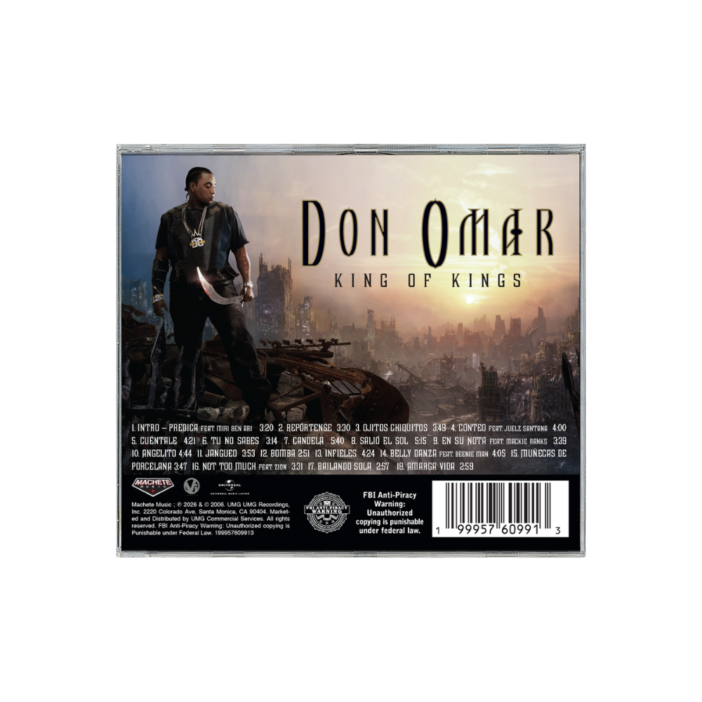King of Kings CD back