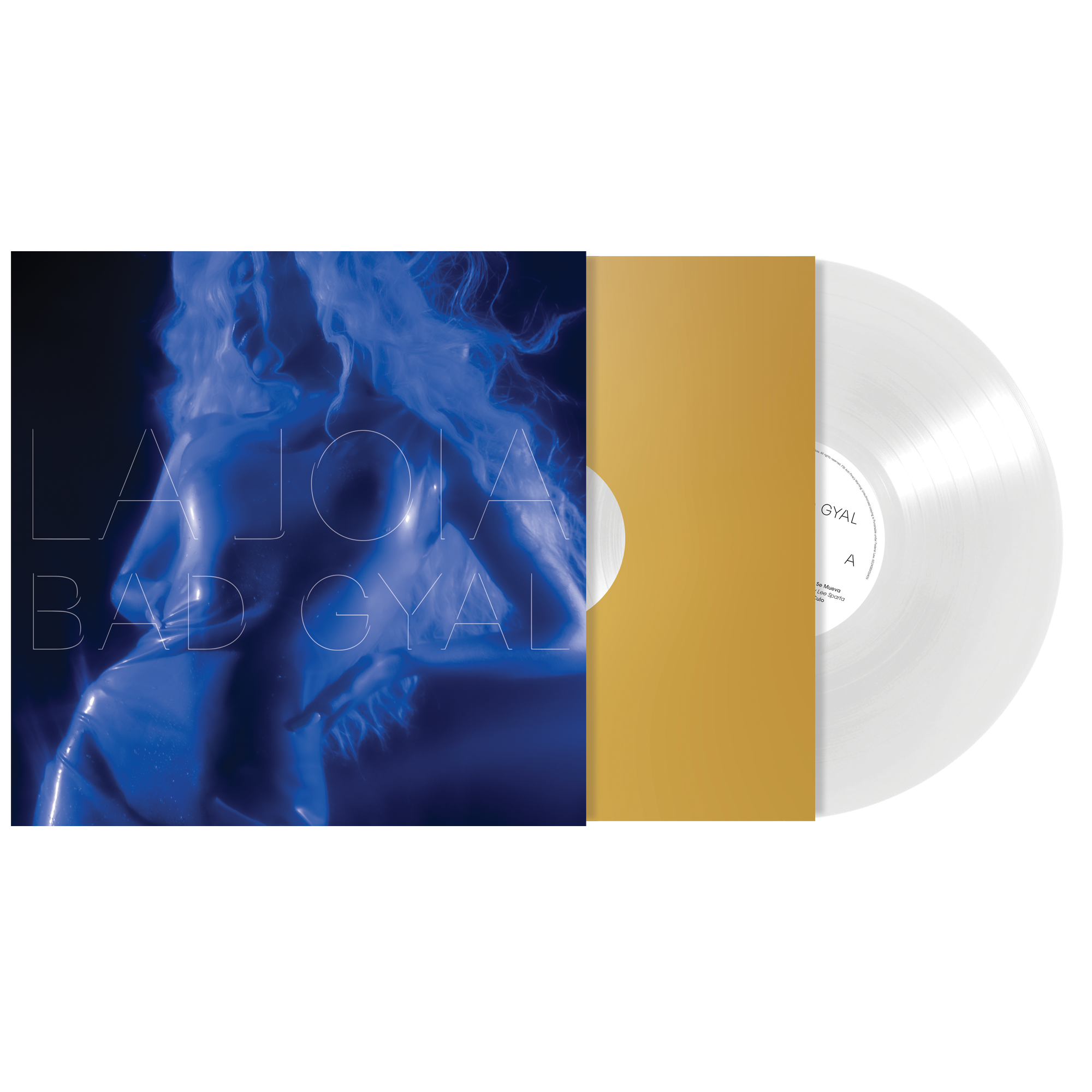 LA JOIA Clear Vinyl front