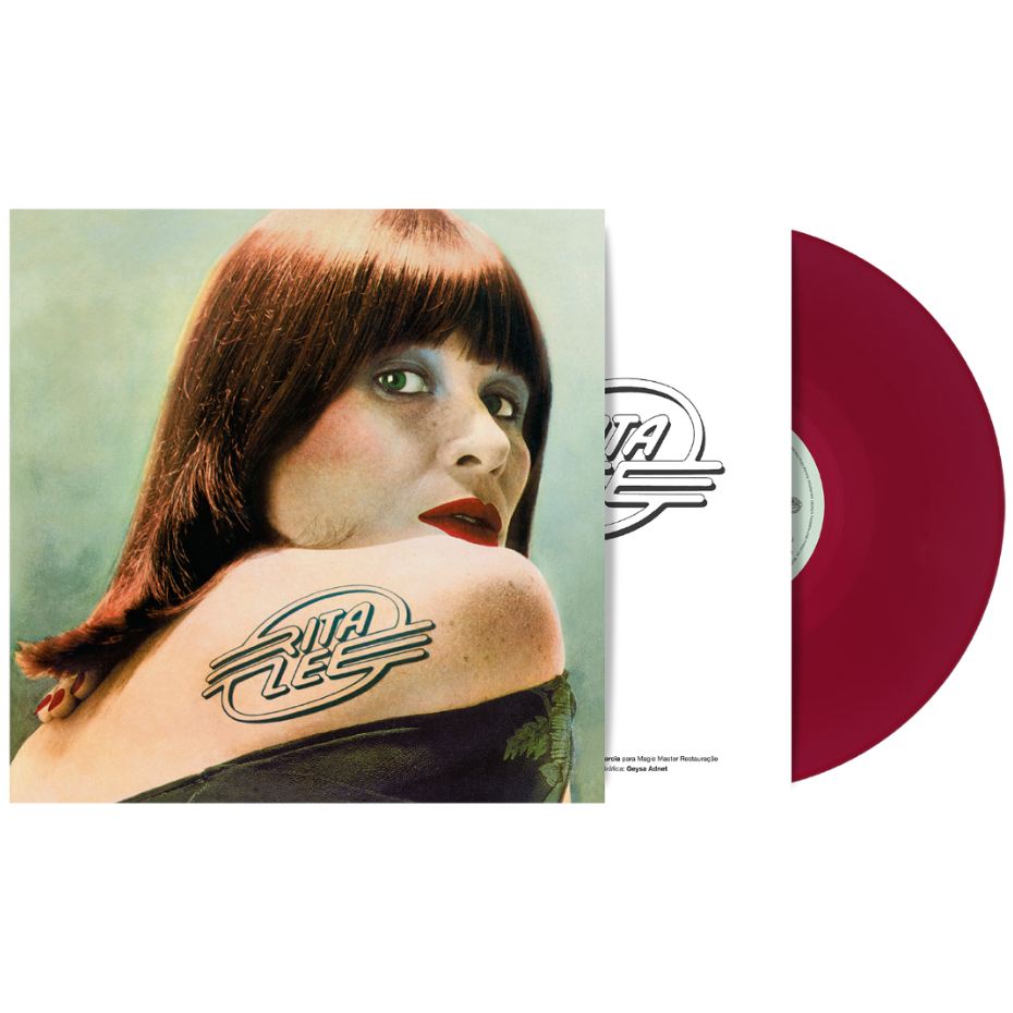 Rita Lee (1979 - Mania de Você) Translucent Red 1LP Vinyl front