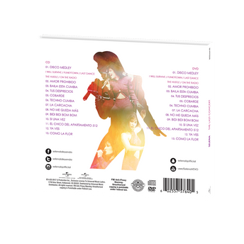 Selena - The Last Concert Deluxe CD/DVD Back