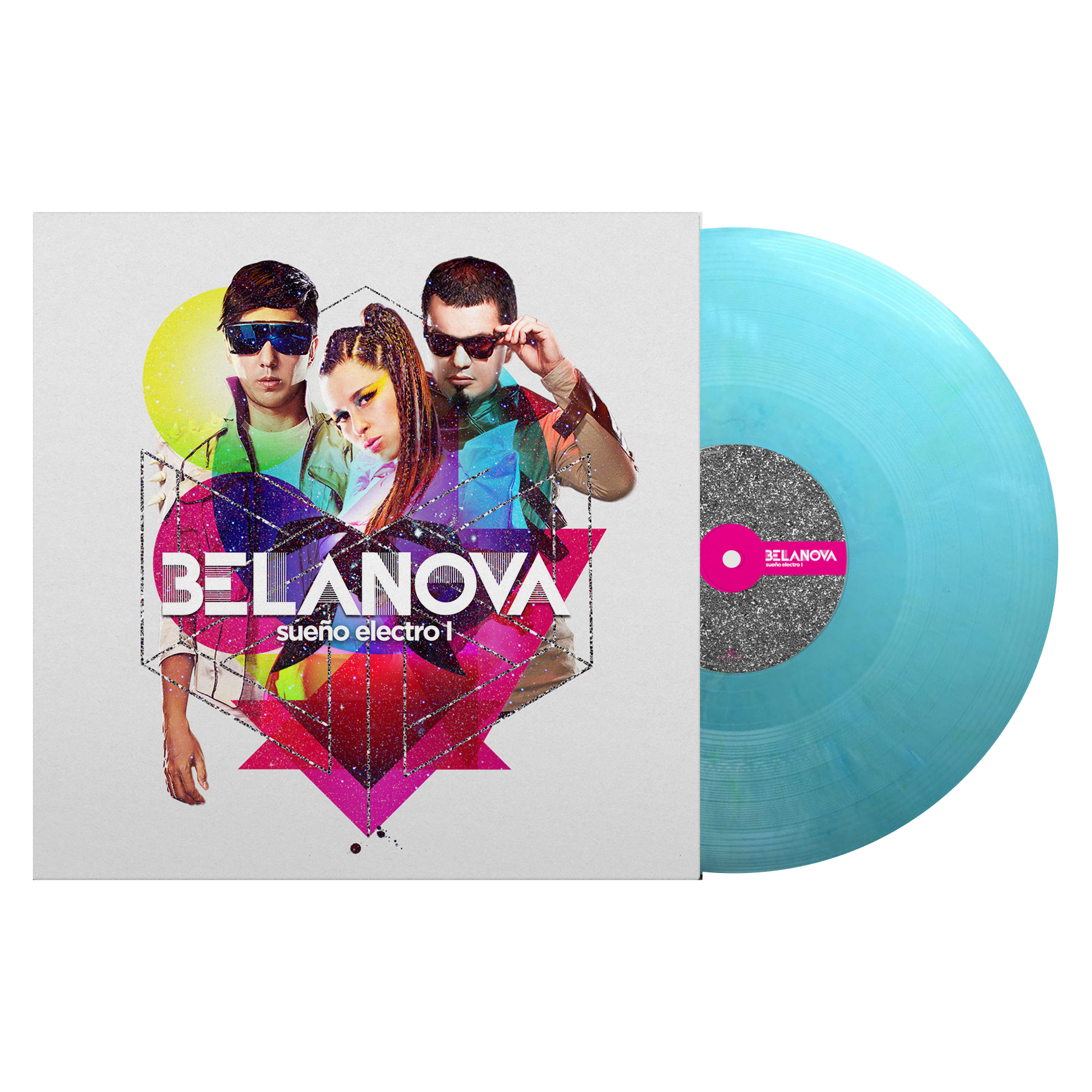 Sueño Electro I (Sea Breeze Color) 1LP Vinyl front