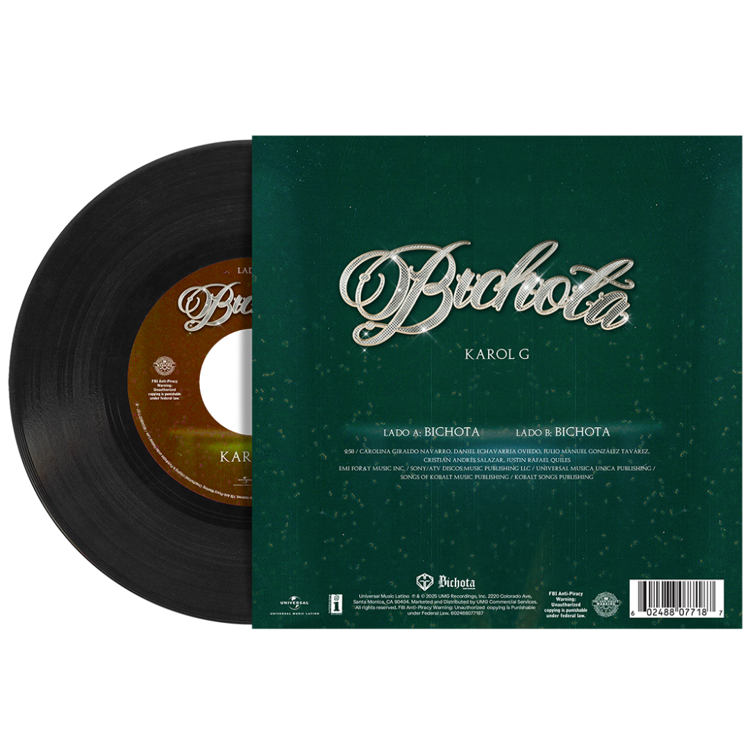 Bichota 7" Vinyl back