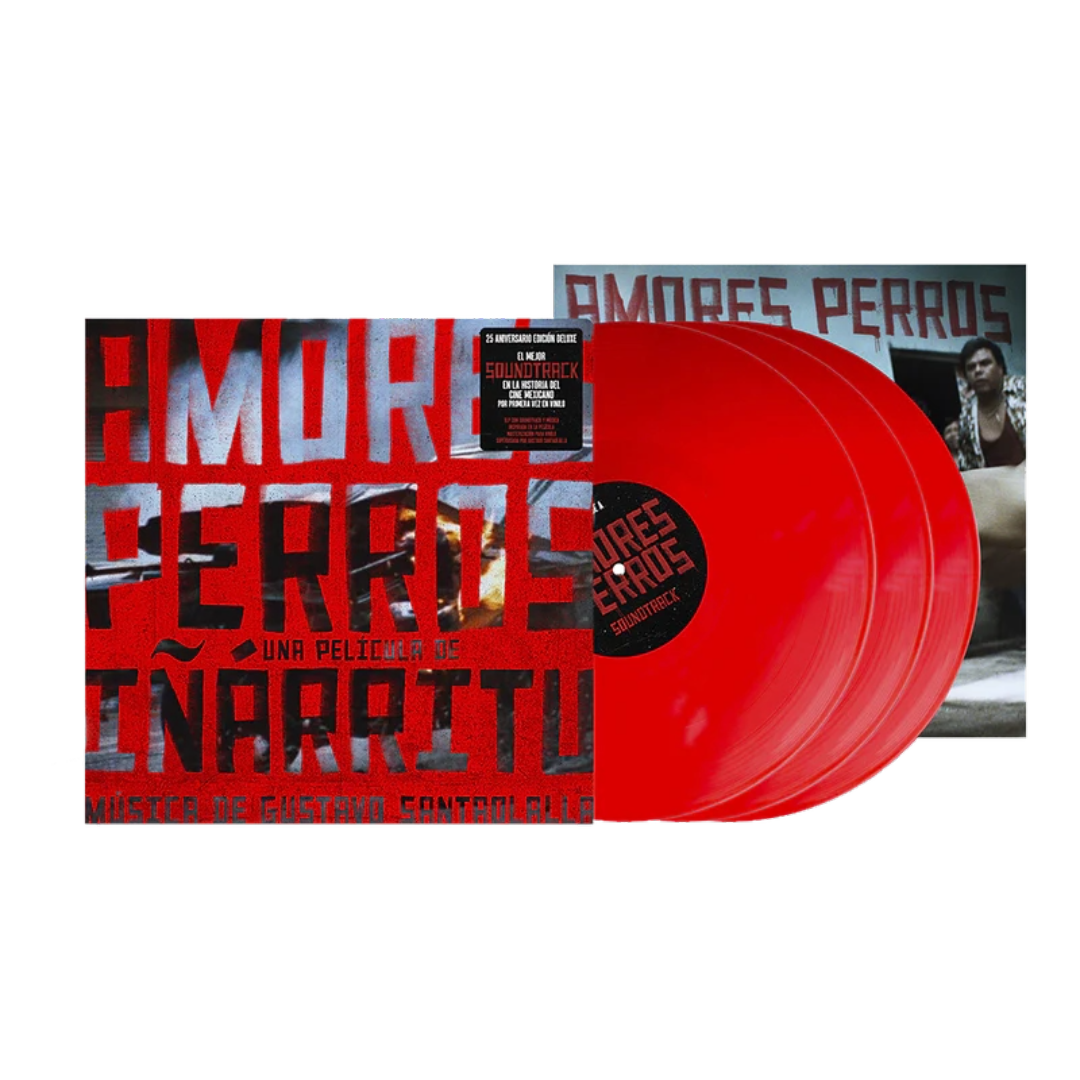 Amores Perros 3LP Red Vinyl (Exclusive Edition) 