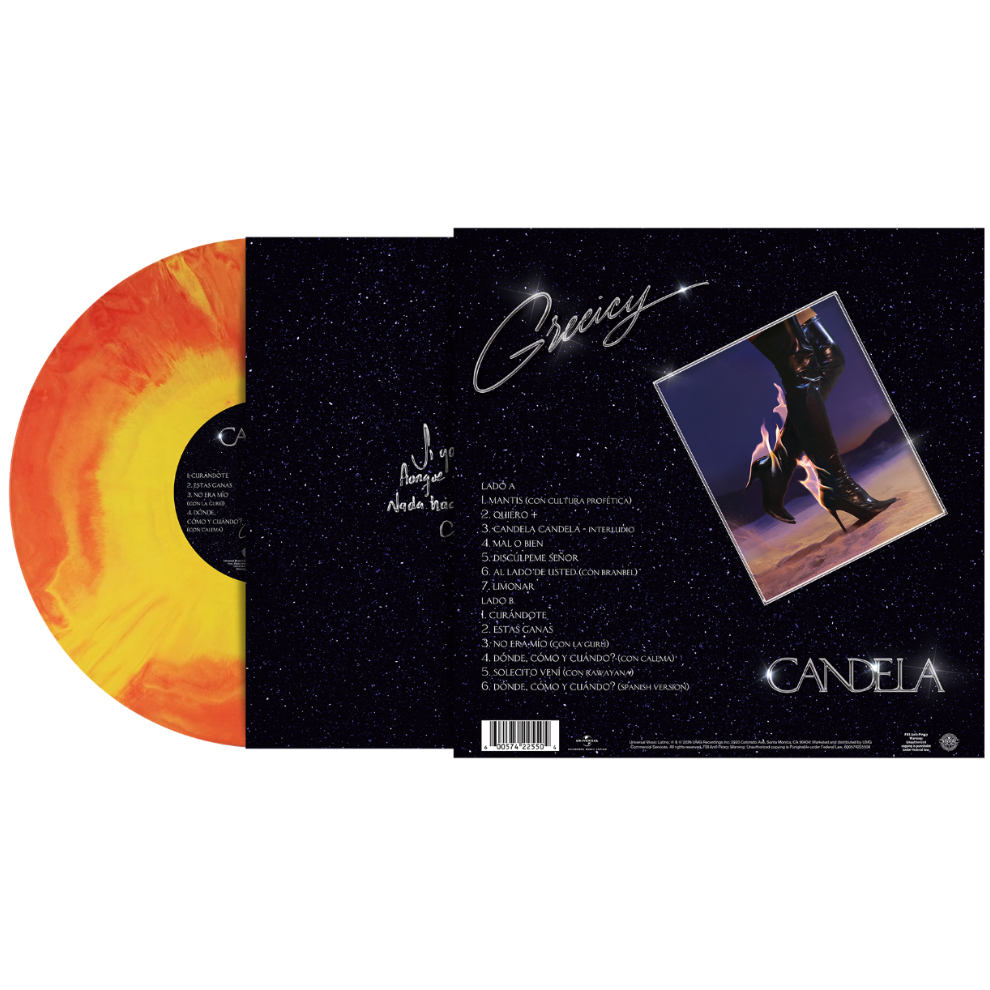 Candela 1LP Galaxy Vinyl back
