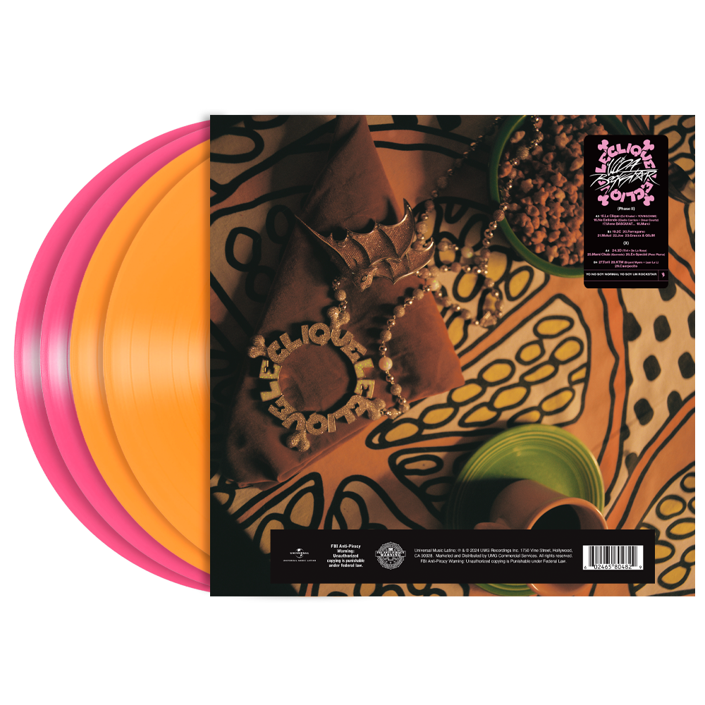 Le Clique: Vida Rockstar 4LP Vinyl Back