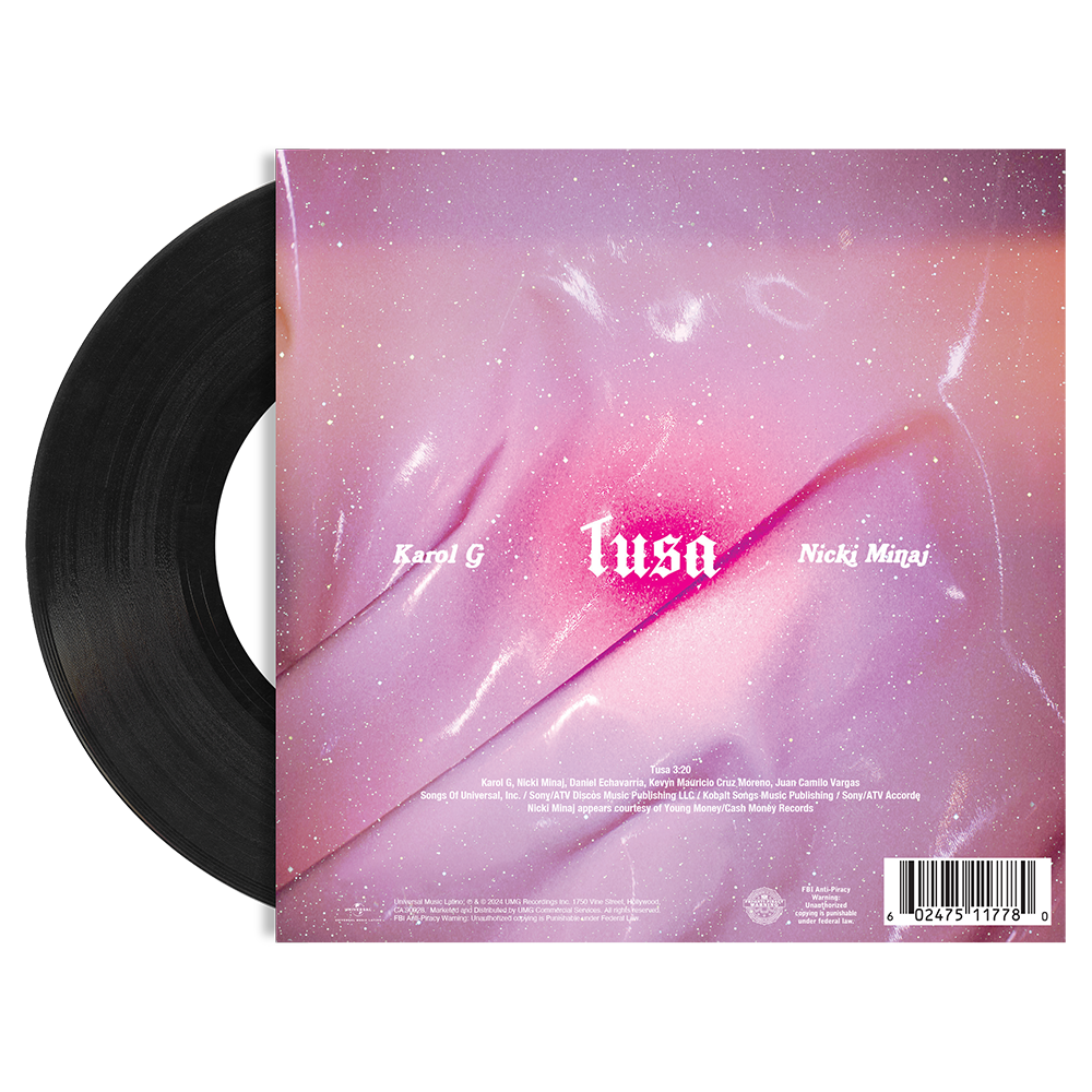 Tusa 7" Vinyl Back