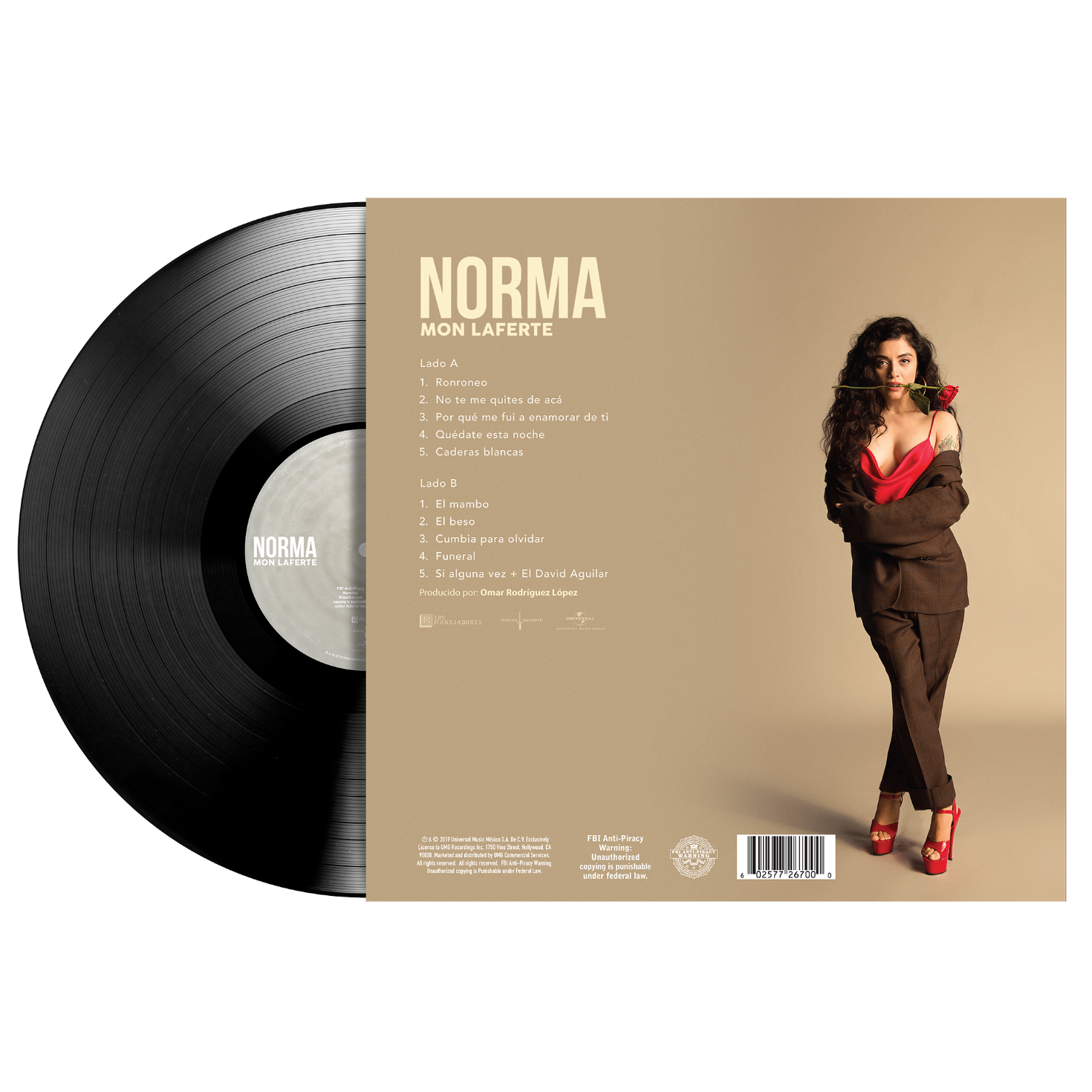 Norma 1LP Vinyl back