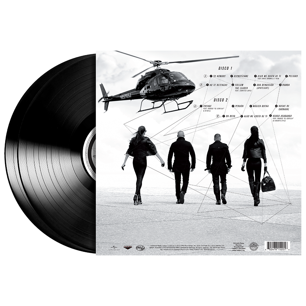 Líderes 2LP Vinyl Back