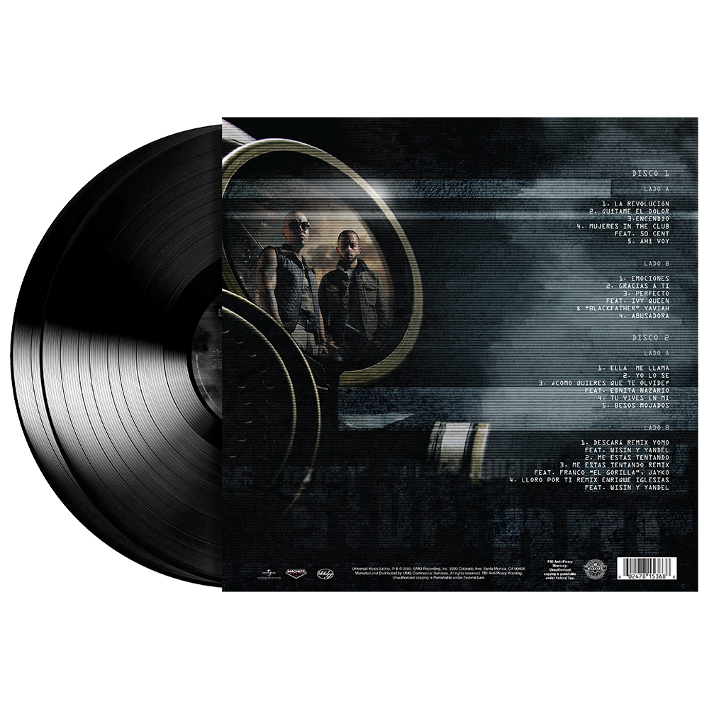 La Revolución Deluxe 2LP Vinyl Back