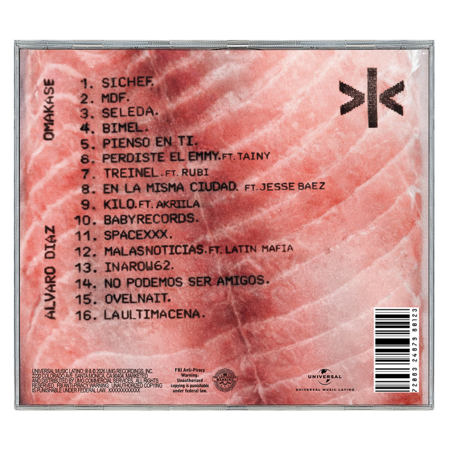 Omakase CD back