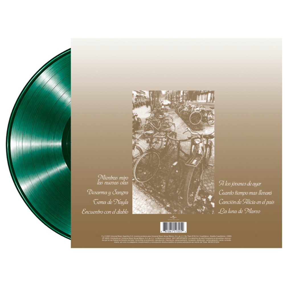 Bicicleta 1LP Vinyl back