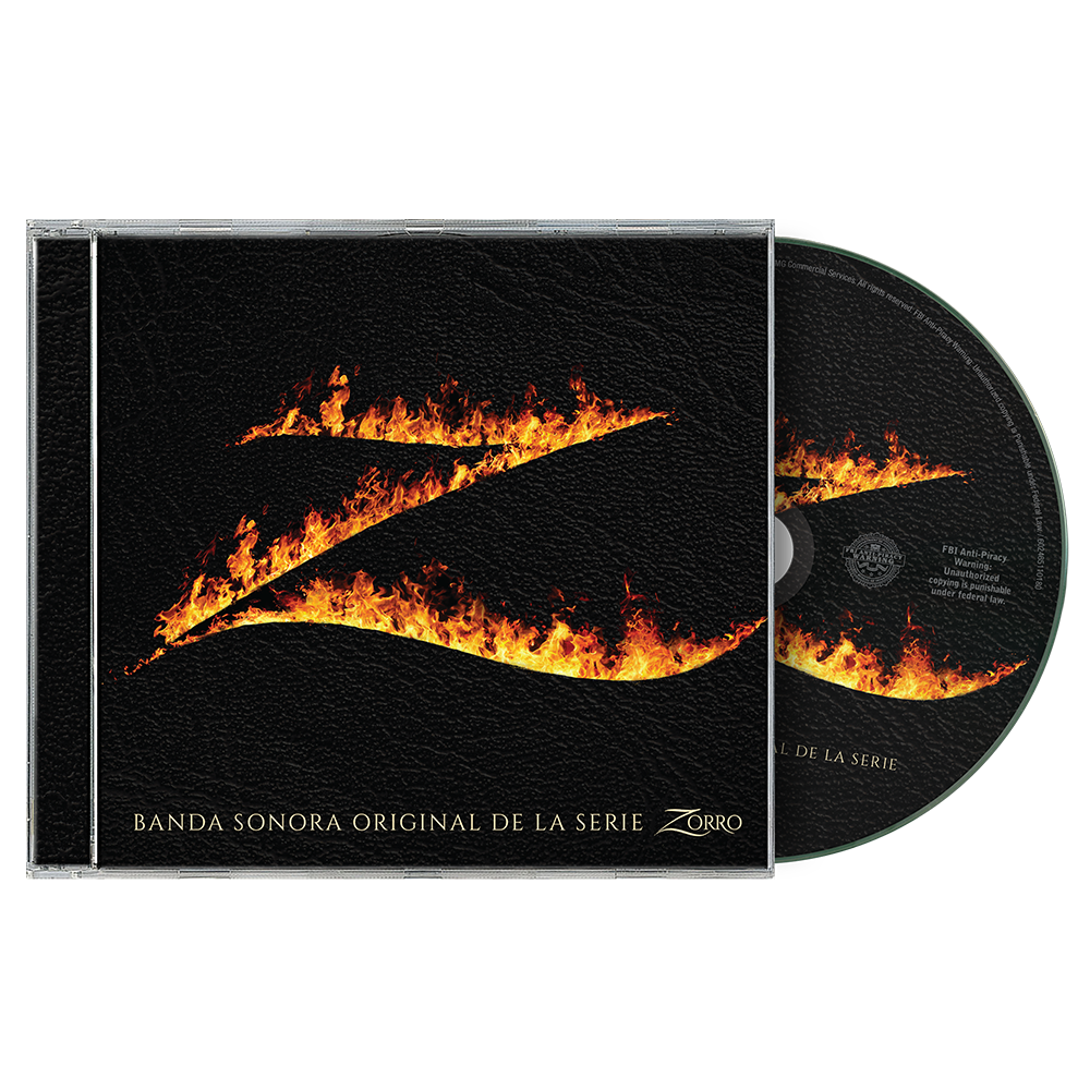 Banda Sonora Oficial de La Serie Zorro CD Front