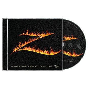 Banda Sonora Oficial de La Serie Zorro CD Front