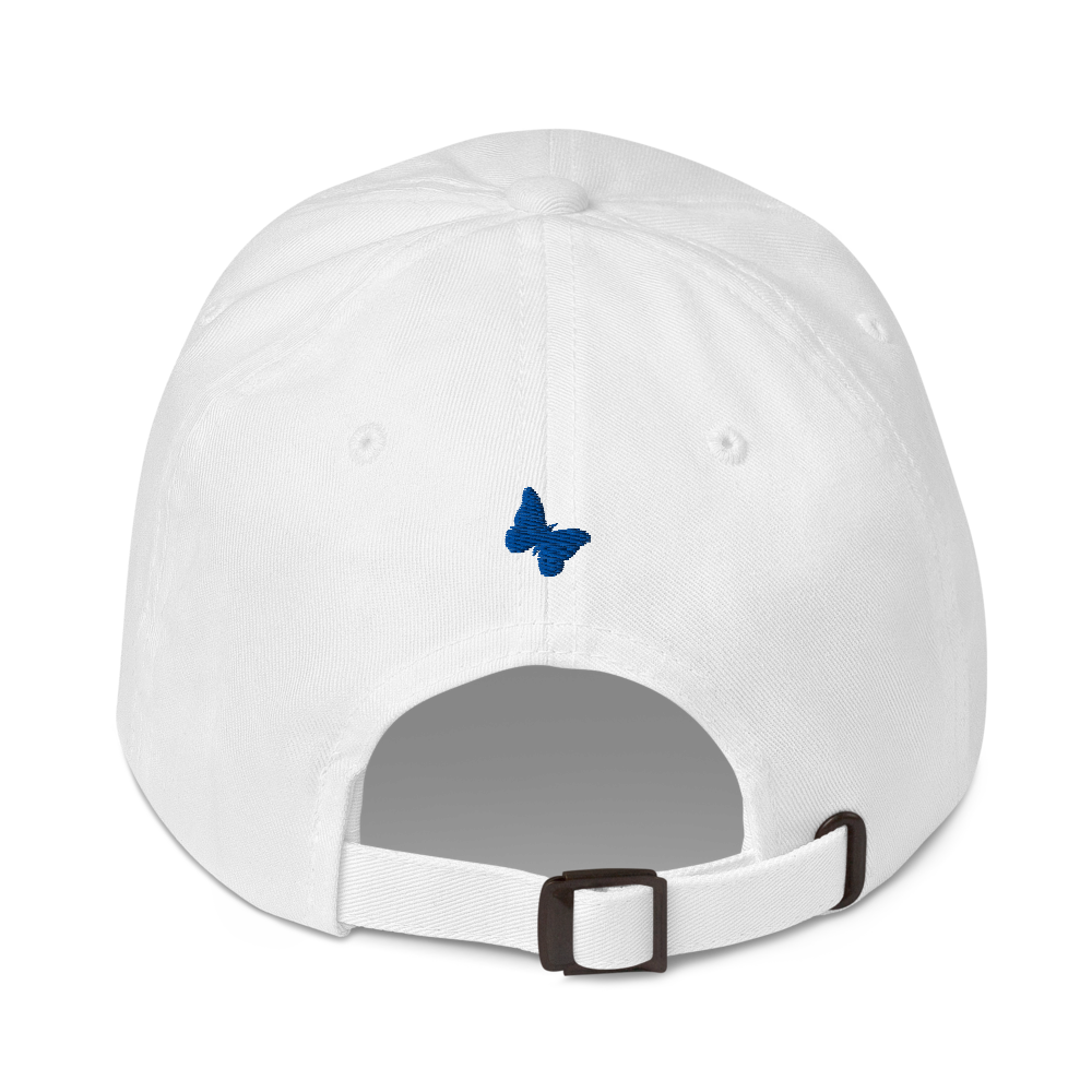 Ela Logo White Hat - Blue Back