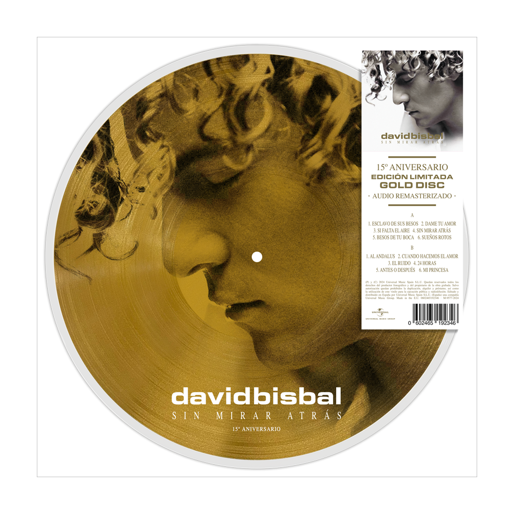 Sin Mirar Atrás (15th Anniversary) LP (Limited Edition) Gold Picture Disc