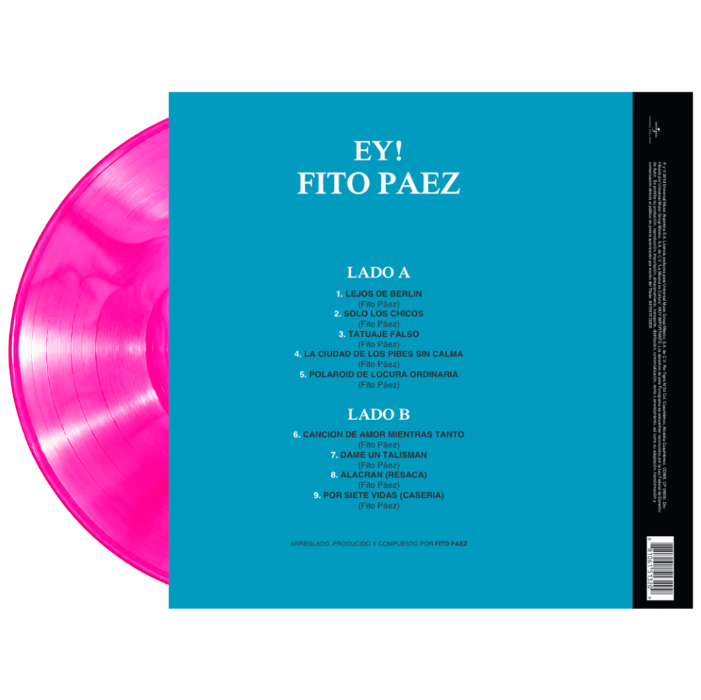 Ey! 1 LP Vinyl back